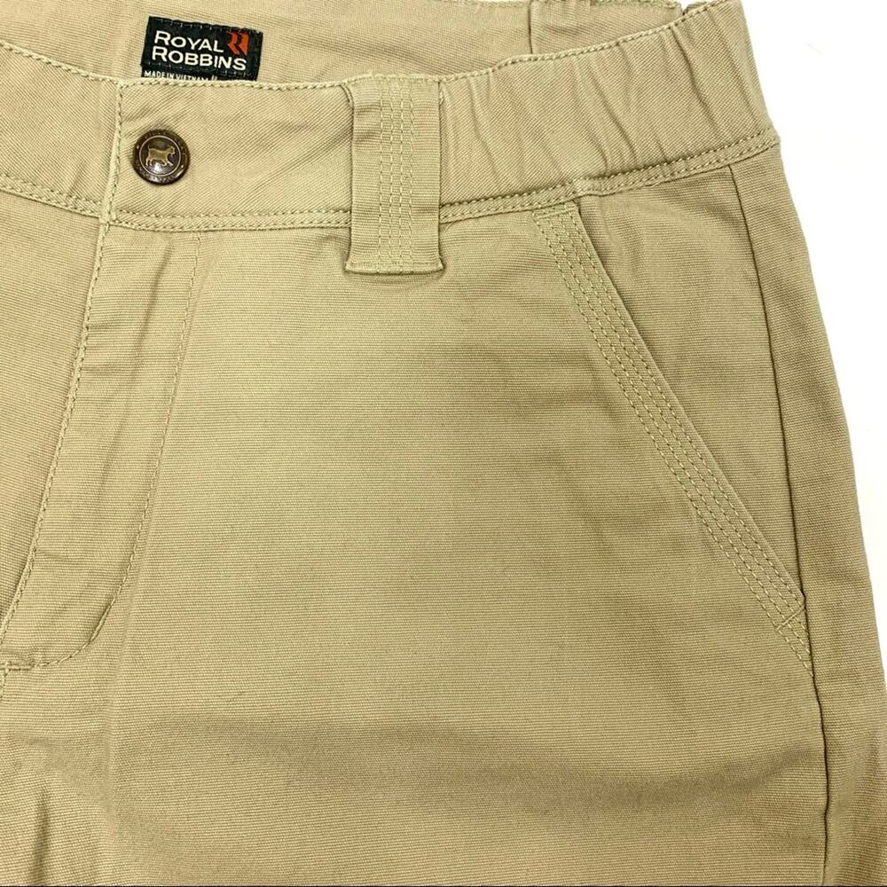 Royal Robbins Shorts Classic Cotton Hiking Walking Mom Shorts Size Medium - Picture 6 of 7